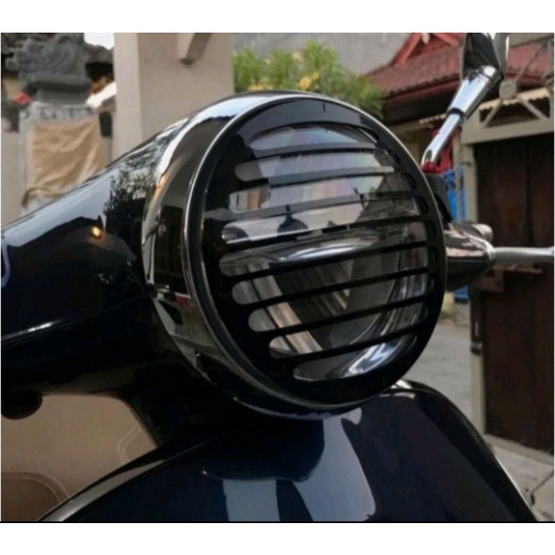 grill lamp Vespa Primavera dan LX 125 LX 150. aksesoris vespa