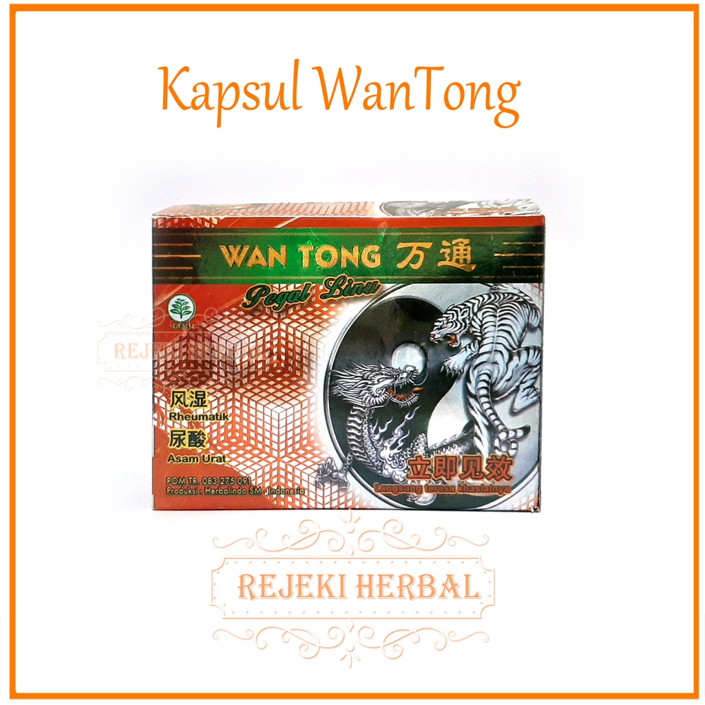 Kapsul Wantong / Wan Tong ORIGINAL