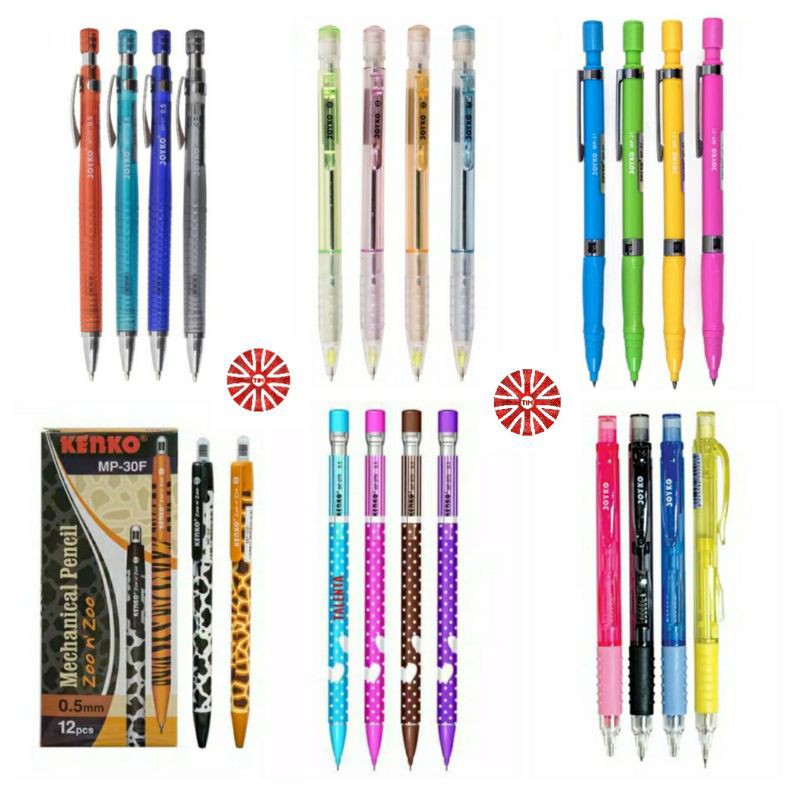 Pensil Mekanik JOYKO 0.5mm - 2.0mm (1 pcs)