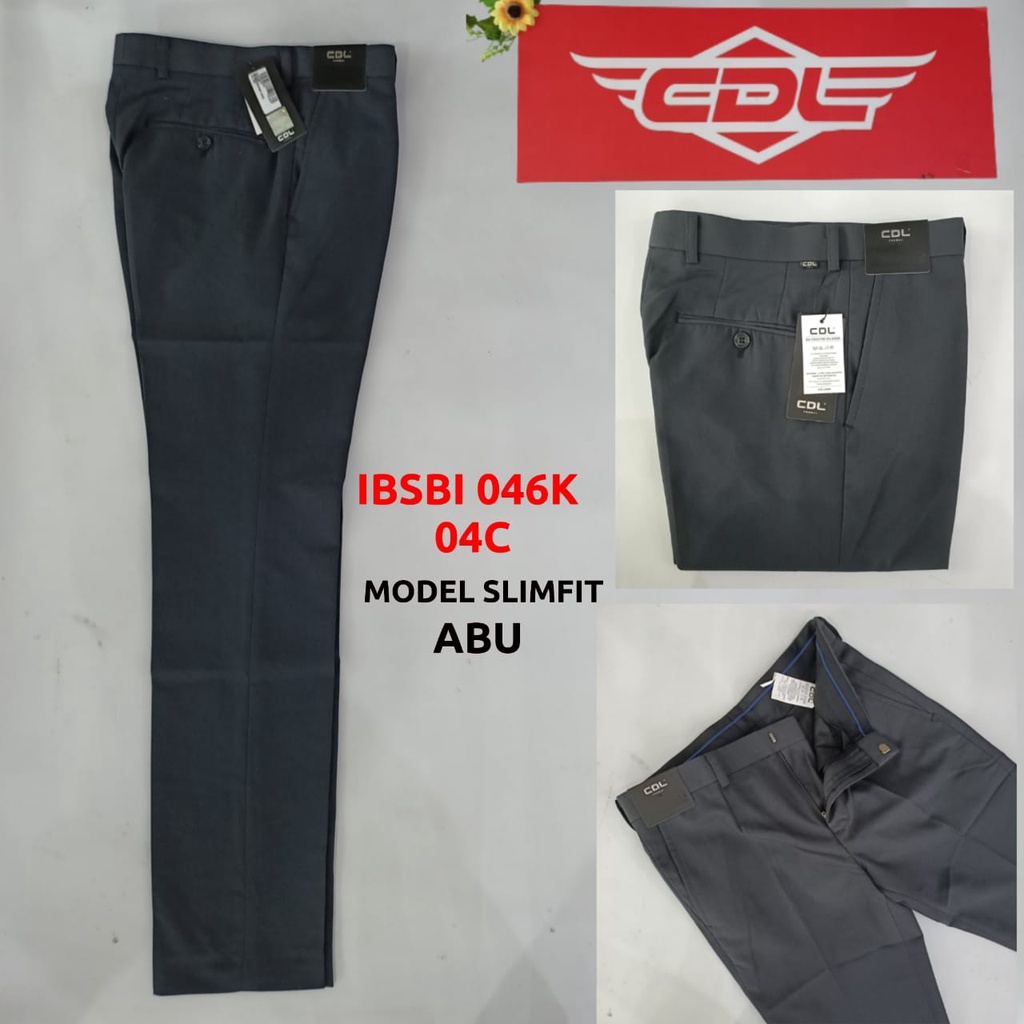 gos CDL (CARDINAL) CELANA FORMAL Pakaian Pria Celana Panjang Katun Chinos Stretch Slimfit Original