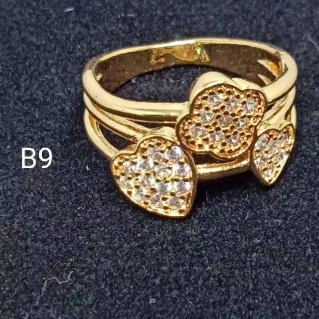 B006 cincin xuping mata zircon