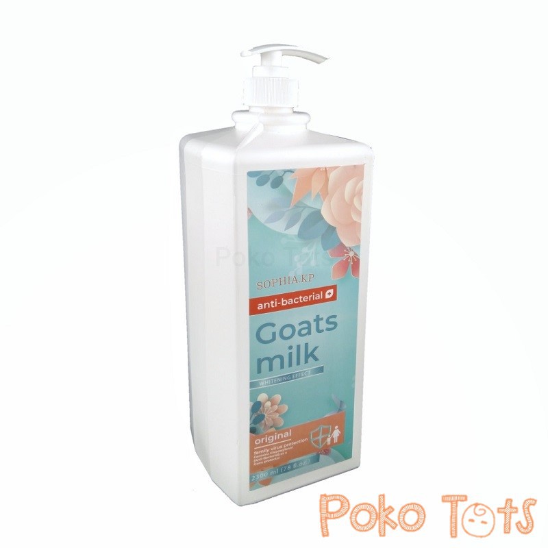 Sophia Goats Milk Shower Foam Anti Bacterial Original 2300ml Sabun Cair Susu Kambing Anti Bacterial