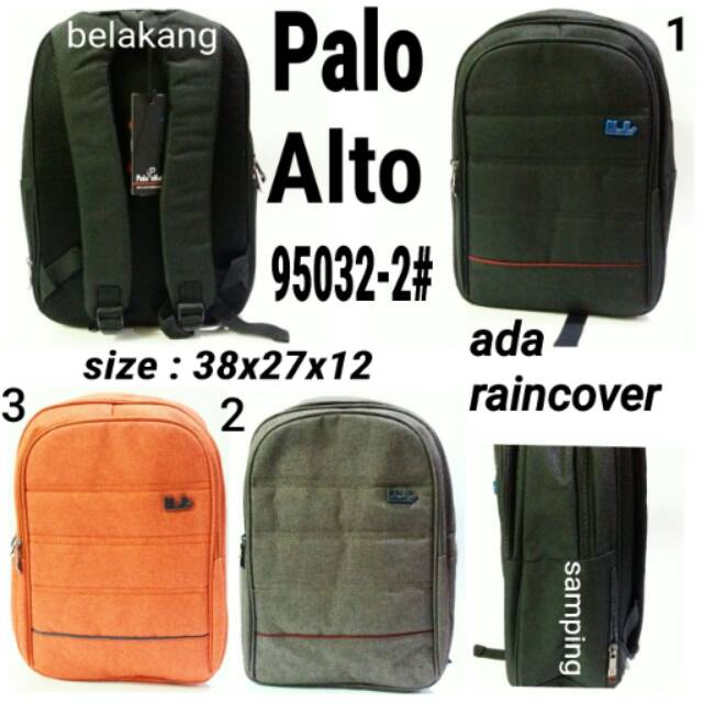 Tas ransel unisex bag school paloalto 95032 termurah backpack paloalto terlaris