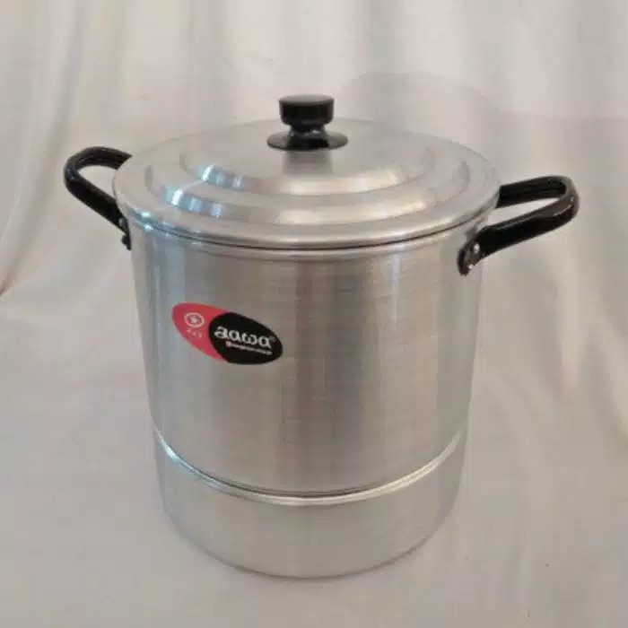 Dandang Alumunium Jawa 28 Cm B Maspion Langseng Panci Kukus