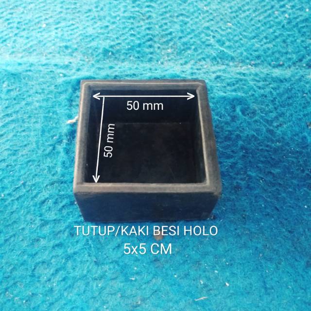 Karet  kaki/tutup holo 5x5 cm sarung