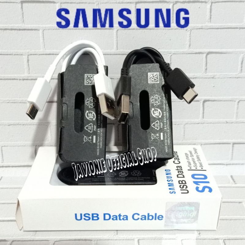 Kabel Data Charger Cas Samsung S20 FE Note 8 Note 9 Note FE ORI TYPE C Fast Charging