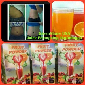 

Greenshare fruit powder / slim fruit / slim powder murah