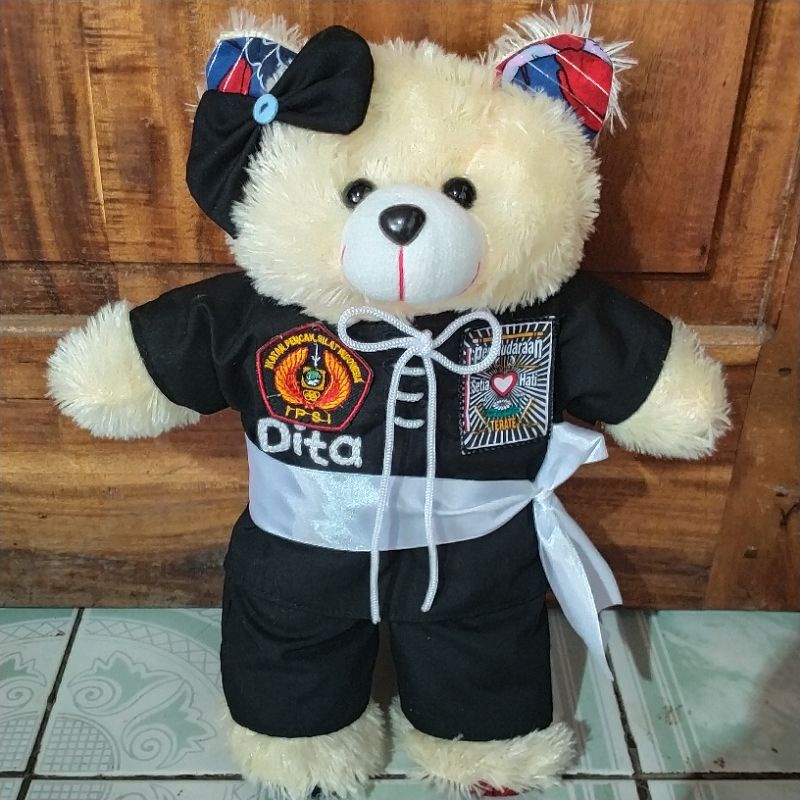 boneka Custom PSHT+IPSI+Sulam nama Depan