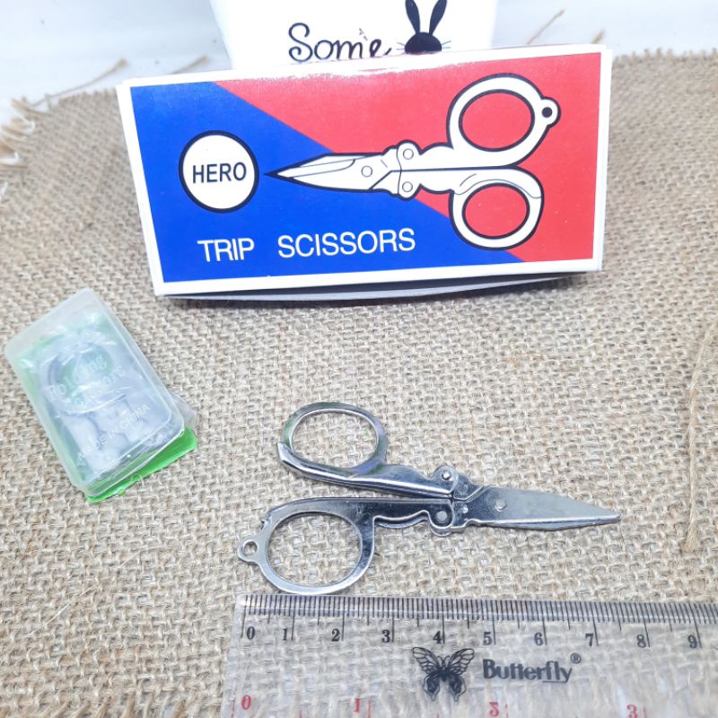 Gunting Lipat Kecil Hero Trip Scissors