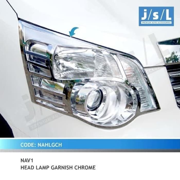 Garnish lampu depan NAV1