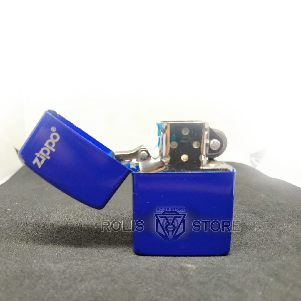 KOREK API ZIPPO MURAH BLUE