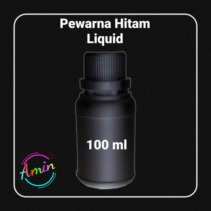 

Pewarna Hitam Liquid 100 ml Teknis Non Food Grade Toko Amin Store Cipayung