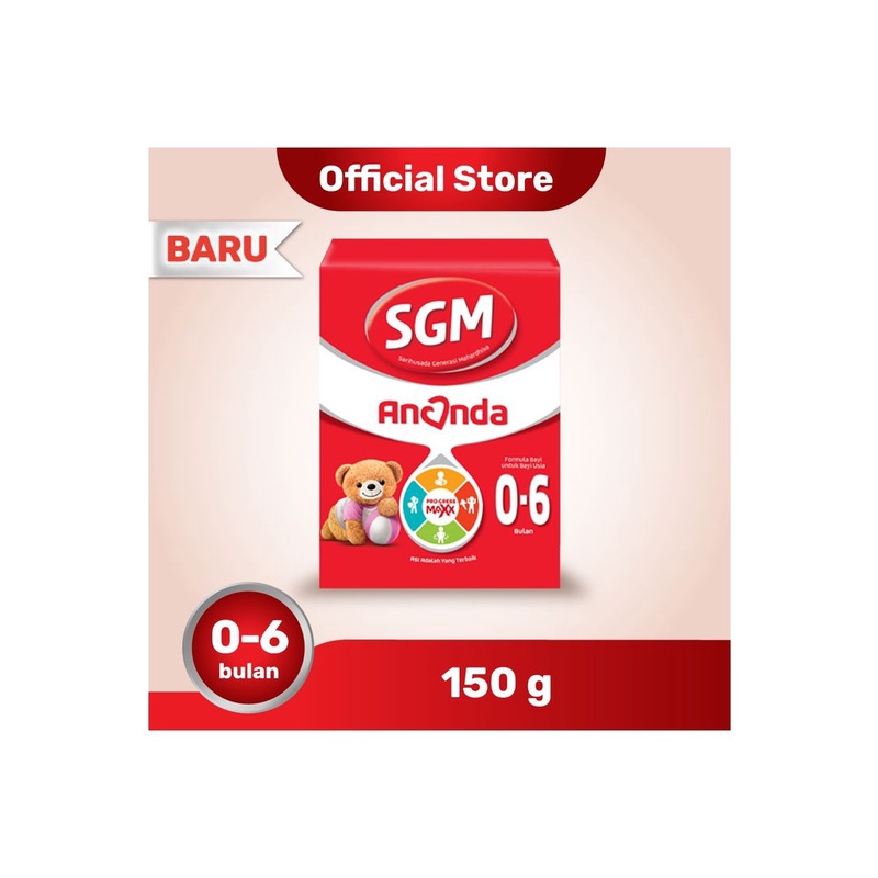 SGM Ananda 1 Susu Formula Bayi 0-6 Bulan 150 g