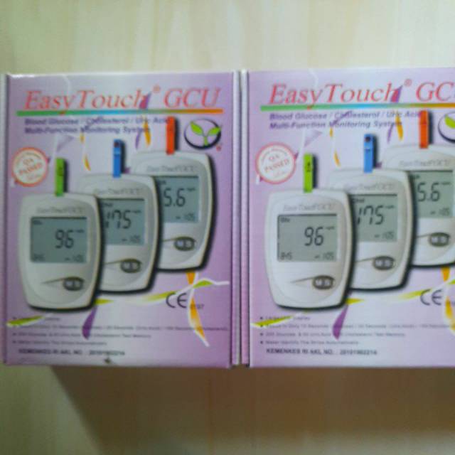 Alat cek gulah darah 3 In 1 /Easy touch/Alat GCU