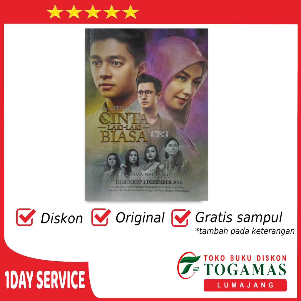 NOVEL CINTA LAKI-LAKI BIASA - ASMA NADIA