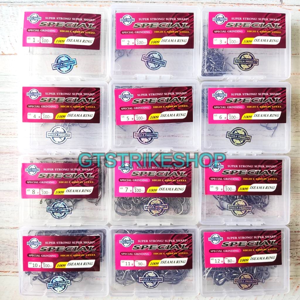 Kail stella 1009 Iseama ring box isi 100 pcs 1,2,3,4,5,6,7,8,9,10,11,12