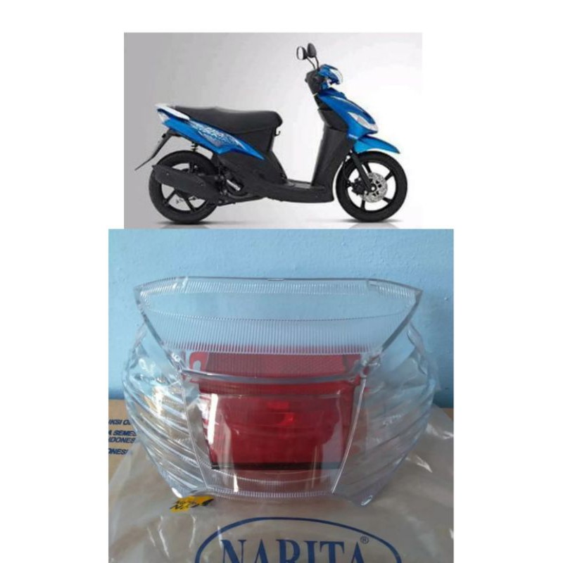 mika kaca lampu stop mio smile