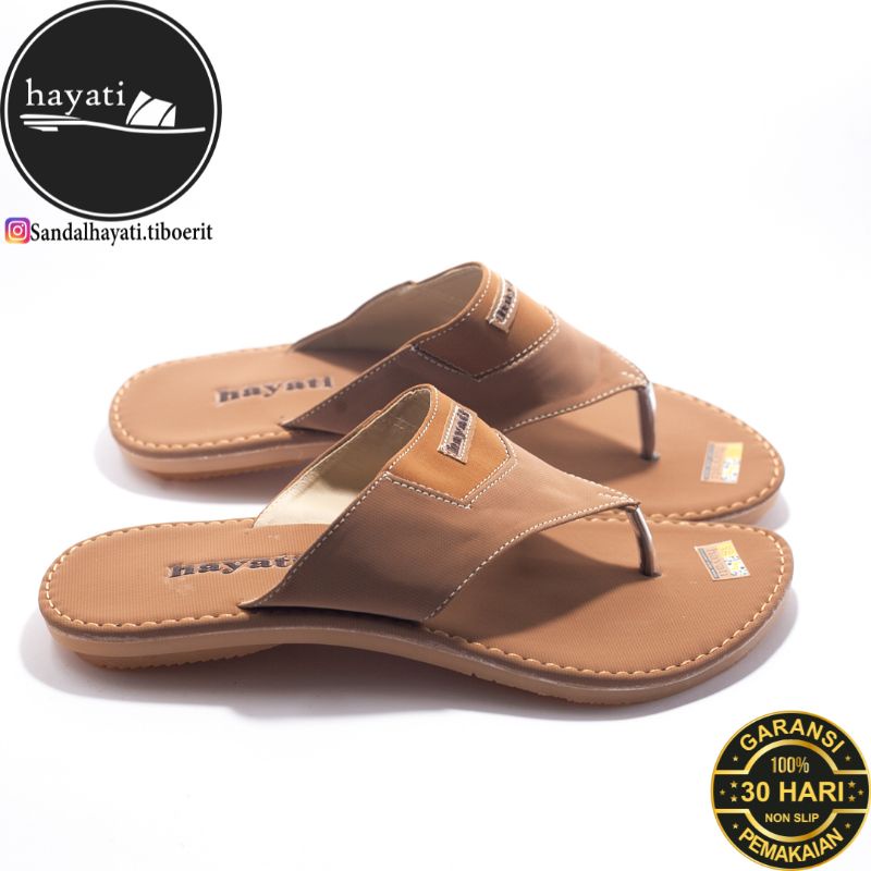 Sendal jepit Hayati Flat Anti Slip Sandal teplek Hayati original sandal tasik