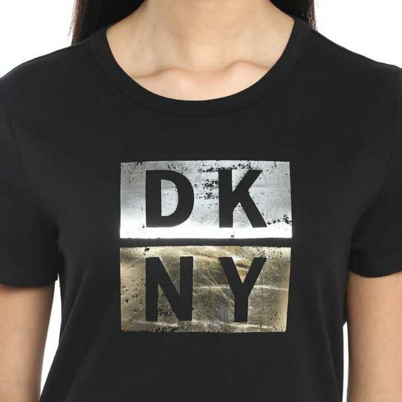 Dkny logo t-shirt dres