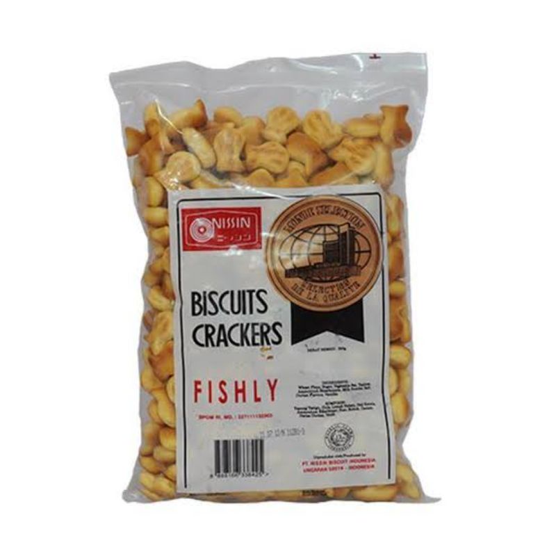 

Nissin Biskuit Crackers Fishly 300g