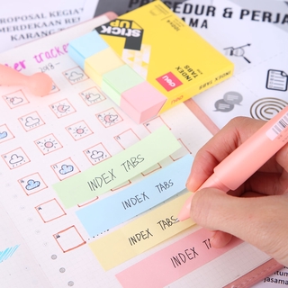 Deli Index Tab Penanda Warna  Cerah  Merekat Kuat Tidak   Deli Index Tab Penanda Warna  Cerah  Merekat Kuat Tidak