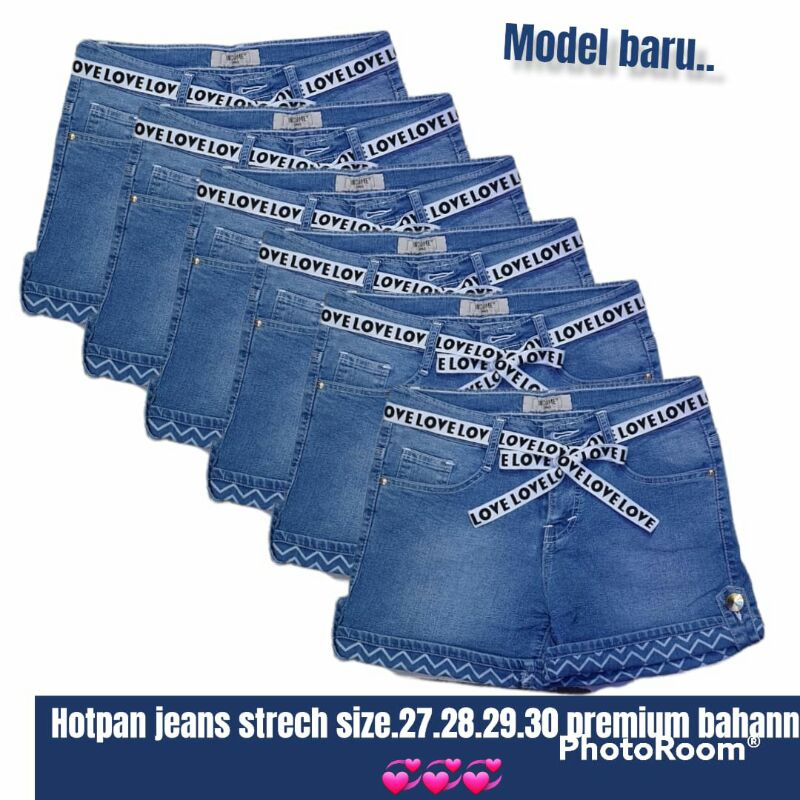 HP HOTPANTS LIST ZIGZAG JEANS AJ