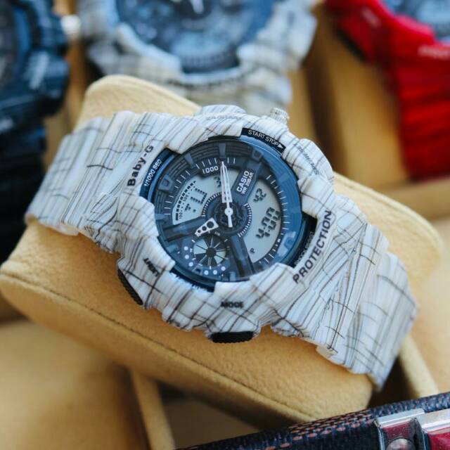 Jam tangan wanita B-G dual time