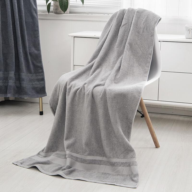 Handuk Mandi Dewasa Tebal Handuk Hotel Polos Abu Cotton 100% Termurah Terlaris