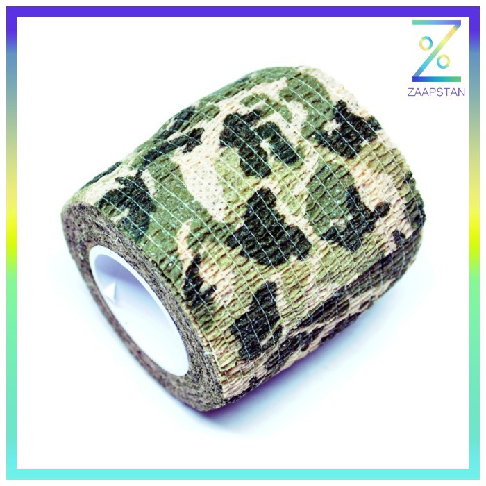 FORAUTO Camouflage Retractable Tape Hunting Survival Kit / Lakban Ajai