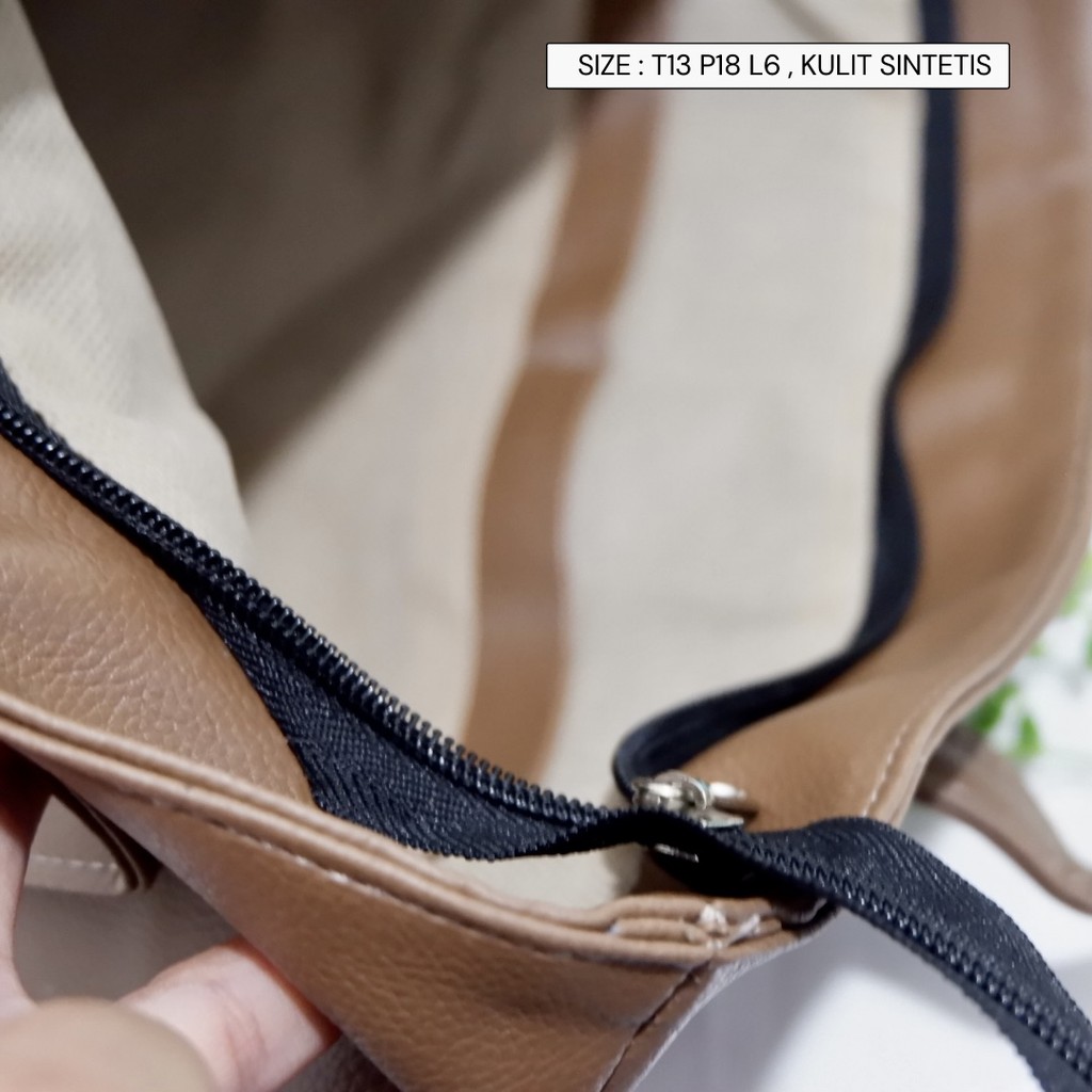 Tas handbag / Totebag kulit sintetis / bahu bucket lokal bahan sintetic leather kapasitas besar unutuk wanita