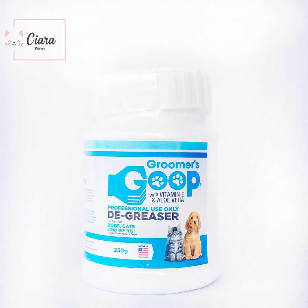 Degreaser Groomer's Goop 250Gr Cat &amp; Dog Groomer Goop Repack