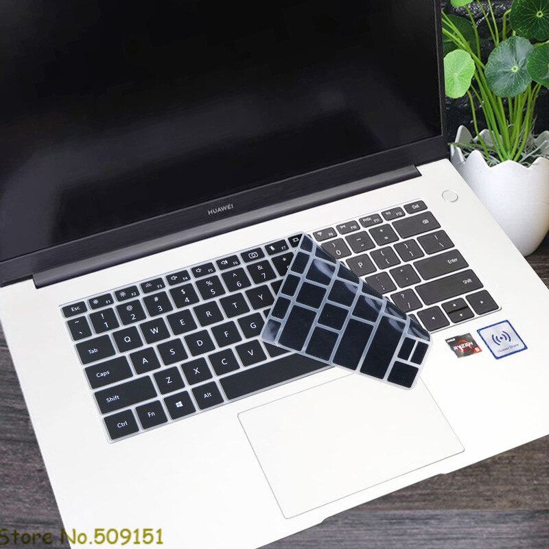 Washable Silicone Keyboard Cover Protector Skin Mate Book D14 2020 For HUAWEI MateBook D 14 2020 ( R5 3500U/8GB/512GB/ Linux )