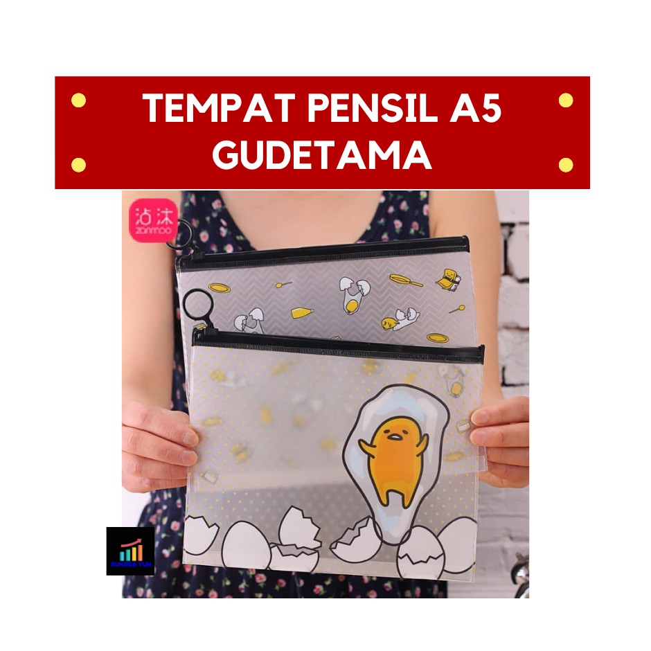 

Tempat Pensil A5 / Pencil Case GUDETAMA