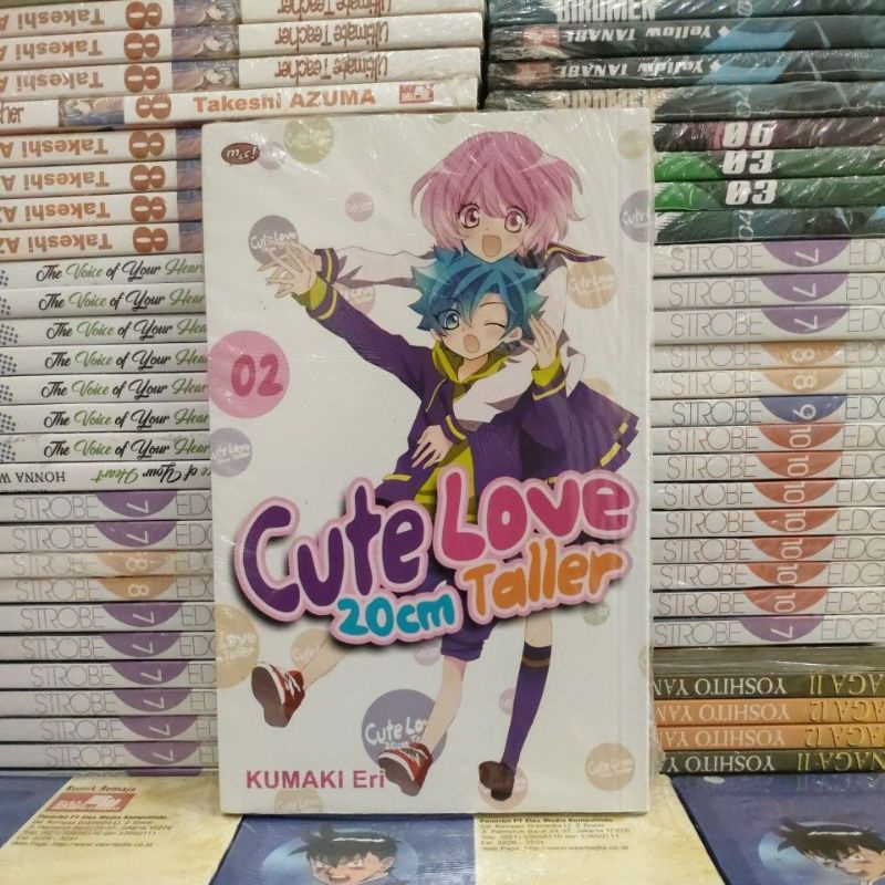 komik baru &amp; original segel - cute love 20cm taller vol 2