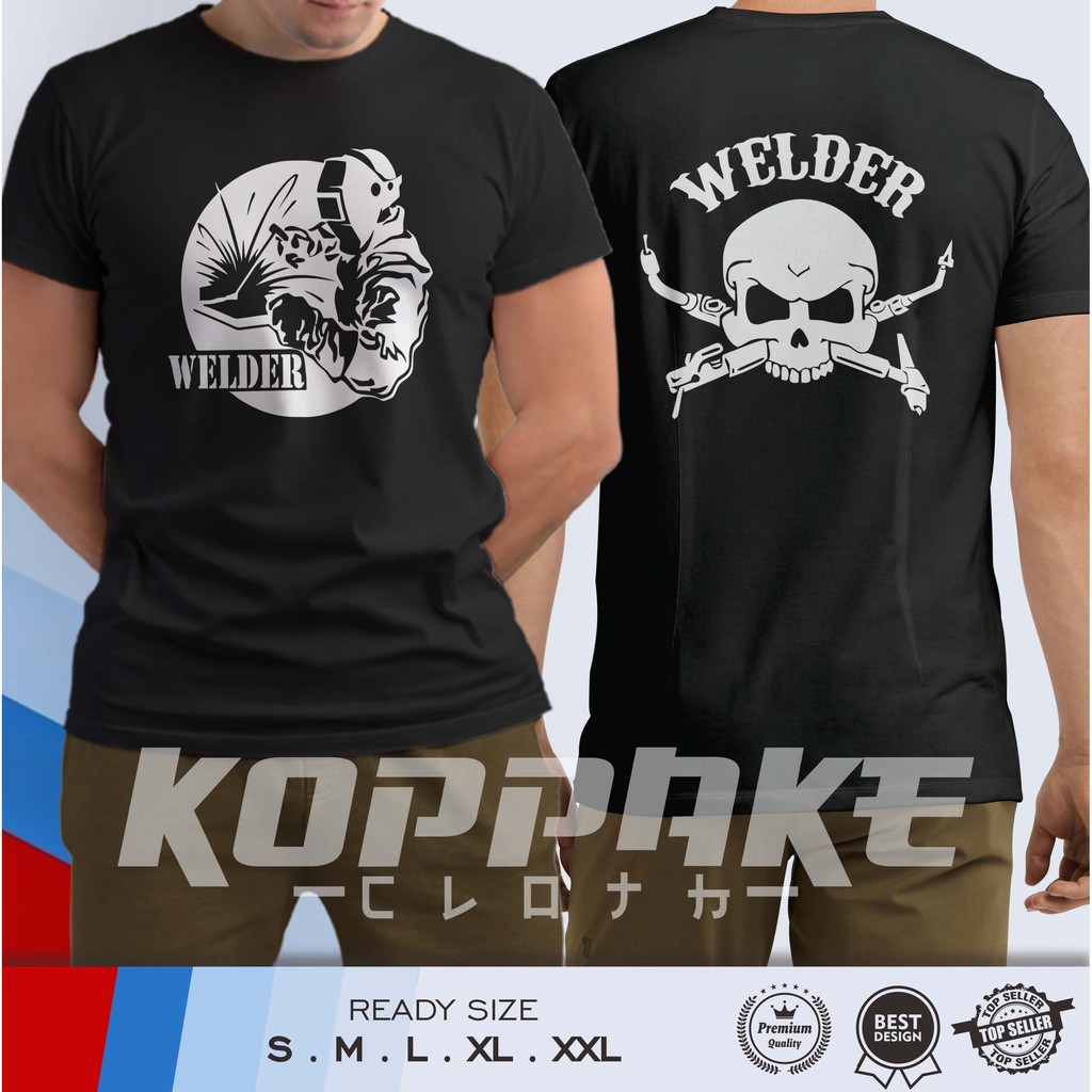 Kaos Welder Tukang Las Baju Distro