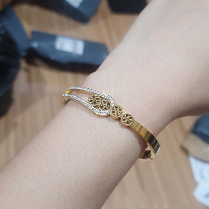 Gelang Titanium asli motif Toryxx Premium anti karat anti alergi Bracelet Stainless steel T10