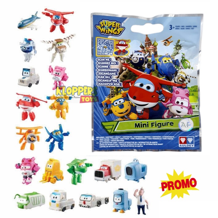 Mainan Anak Blind Bag Super Wings Mini Figure