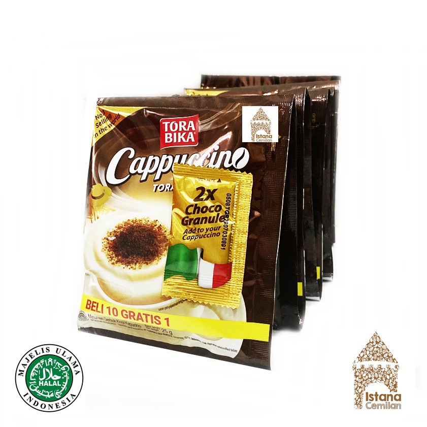 Torabika / Tora Bika Cappuccino Kopi (isi 10 pcs)