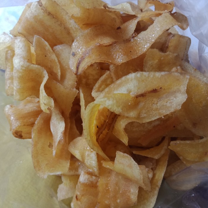 

keripik pisang madu 250 gr kripik pisang raja manis empuk banana chips