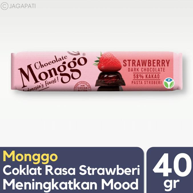 

Monggo Chocolate - Strawberry Bar 40gr