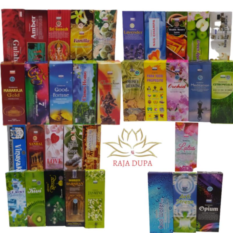 Hio Dupa Wangi Darshan India Hexa Short per Pack isi 6