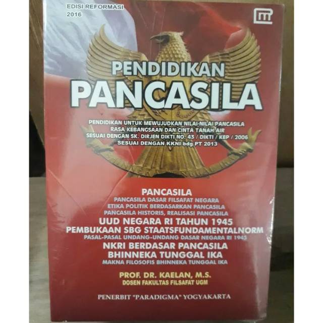Pengertian pendidikan pancasila