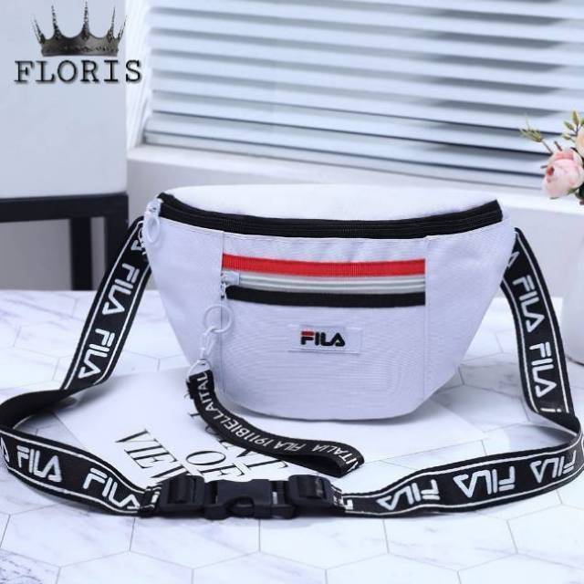 Waistbag gepeng / tas selempang wanita / tas rante ring korean style