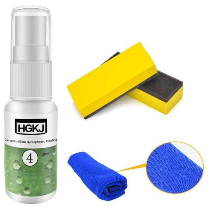 Hydrophobic Nano Spray Ceramic Glass Coating Waterproof 50ml -NS04