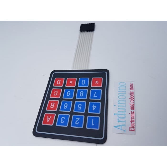 Keypad Matrix array 4x4 for arduino key pad membran 4*4 for pertamini