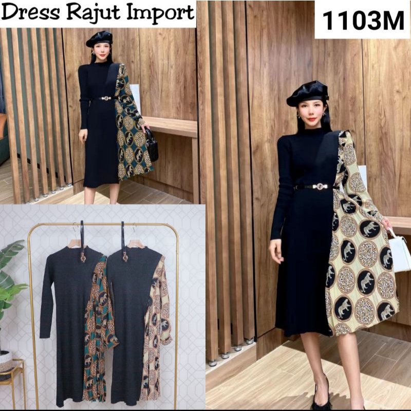 VNS-1103M|Dress wanita import