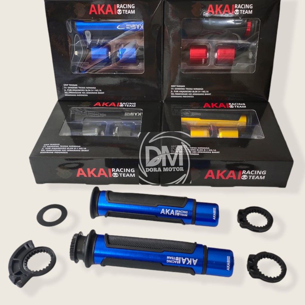 HAND GRIP / HAND FAT / KARET TANGAN / AKAI RACING GERANSI ORI 100%