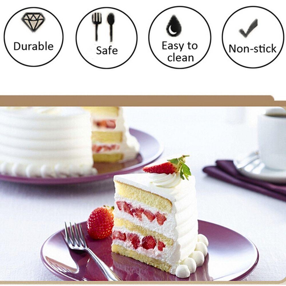 【 ELEGANT 】 Cetakan Kue Bulat Aluminium Alloy Kue Stamping Tray Tools Nonstick Mousse Cake Kue Pan