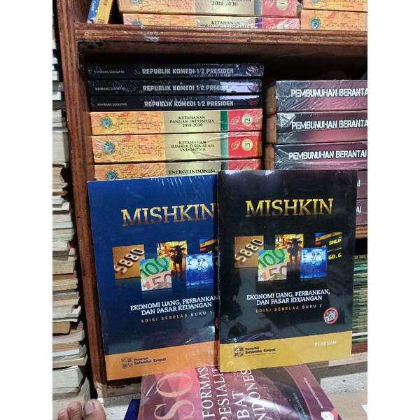 BELI SEPAKET EKONOMI UANG,PERBANKAN,DAN PASAR KEUANGAN #MISHKIN