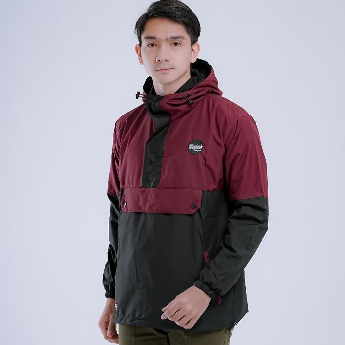 AKN - JAKET CAGOULE PRIA ANTI AIR / JAKET WINDBREAKER WATERPROOF / JAKET PARASUT ORIGINAL WANGKERS